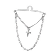 Mens Tie Clip Gift Decoration Fashion Shirt Chain for Boyfriend Husban