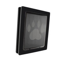Large Dog Door Self Closing Pet Door for Interior Exterior Doors Windo