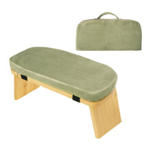 Meditation Bench Low Seat Chair Yoga Stool Sturdy Kneeling Stool for P