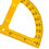 Large Math Geometry Ruler Protractor Ruler for Engineering Drawings Dr 3