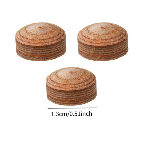 Pool Cue Tip Spare Parts Soft Multiple Layers Pool Stick Tip for Indoo 1