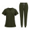 Uniform Scrub Set Nurse Top Pants Nursing Scrubs Uniform Clothes Work 1