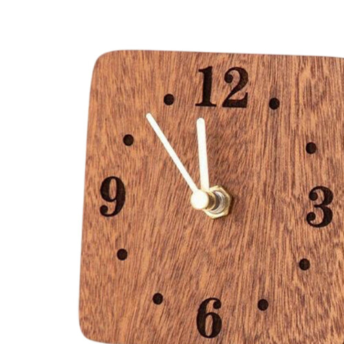Decorative Small Table Clock Desk and Shelf Clock for Indoor Bedside B 2