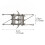 1:87 Arm Pantographs Bow Sturdy Part Train Model Accessories for Train 2