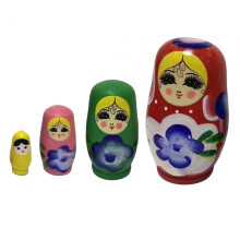 4x Russian Nesting Dolls Matryoshka Dolls for Birthday Children Kids P