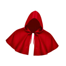 Halloween Cloak Cosplay Medieval Hooded Cloak Hat for Roles Play Fancy