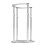Undercounter Basin Support Rod Steel Adjustable Height for Household C 1