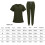 Uniform Scrub Set Nurse Top Pants Nursing Scrubs Uniform Clothes Work 2