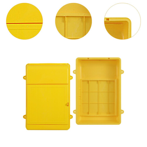 Lockable Wall Hanging Mailbox Post Box Versatile Drop Box for Hotel Bu 2