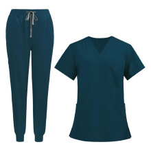 Uniform Scrub Set Nurse Top Pants Nursing Scrubs Uniform Clothes Work