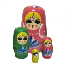 4x Russian Nesting Dolls Matryoshka Dolls for Birthday Children Kids P