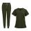 Uniform Scrub Set Nurse Top Pants Nursing Scrubs Uniform Clothes Work 1