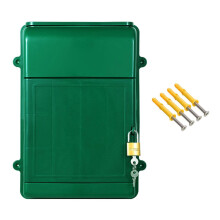 Lockable Wall Hanging Mailbox Post Box Versatile Drop Box for Hotel Bu
