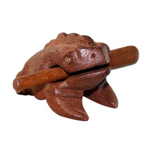 Wood Frog Guiro Rasp Party Toy Gifts Shaker Musical Instruments Guiro