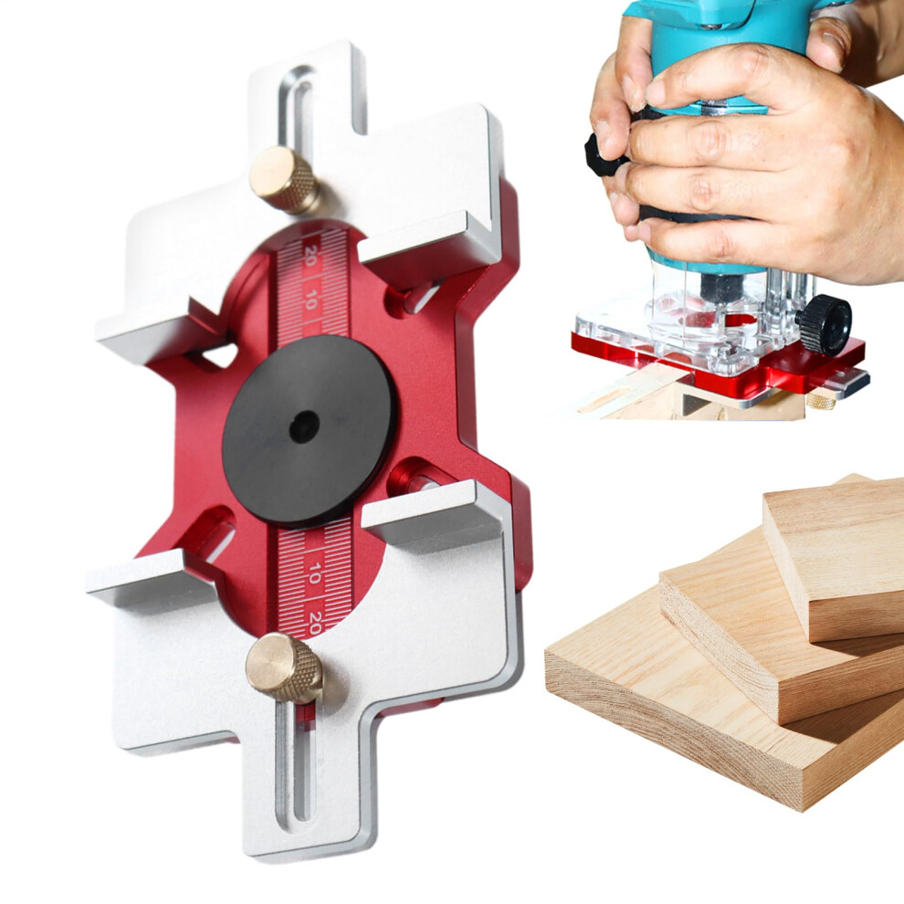 Dual Mode Precision Router Jig With Millimeter Markings For Cabinet And Furniture Woodworking 9169991232713