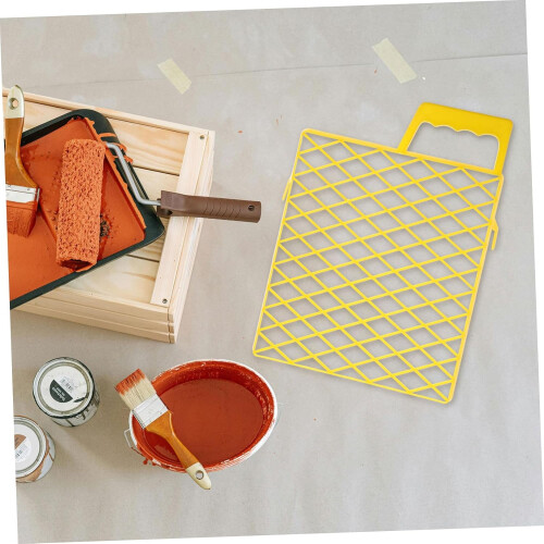 Paint Roller Tray Set with Durable Plastic Grid for Even Paint Distribution and Easy Cleaning 2