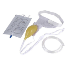 Portable Urinal For Men, External Catheter For Male Pee Catheter Urine Bag Mens Urinals Urinary Sheath Reusable Comfort-sa