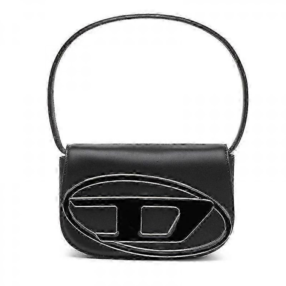 25-26 Womens 1Dr Leather Shoulder Bag Trendy Lightweight Clutch Purse Pu Underarm Bag New Black