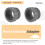 4Pcs Pool Umbrella Stabilizer Adapter Threaded Adapter Sleeves Pool Umbrella Stable Adapter Umbrella Holder 2