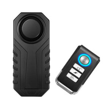 Allarme A Vibrazione per Bicicletta con Carica USB, Impermeabile, per Moto, Bici Elettrica, Telecomando, Sensore di Sicurezza Anti-Smarrimento