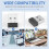 Mouse Jigglers Mover Undetectable Automatic USB Port Shaker Wiggler for Laptop Keeps Computer Awake Mouse Movement Black 4
