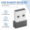 Mouse Jigglers Mover Undetectable Automatic USB Port Shaker Wiggler for Laptop Keeps Computer Awake Mouse Movement Black 3