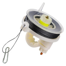 Trip Wire Reusable Reel (1 Pack) - Early Warning Perimeter Defense for All Devices 85FT Easy Wind Reel