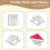 Hooks for Outdoor String Lights Clips 15 Pack Clips Clear Light Hook with 15 Waterproof Adhesive Backing 9