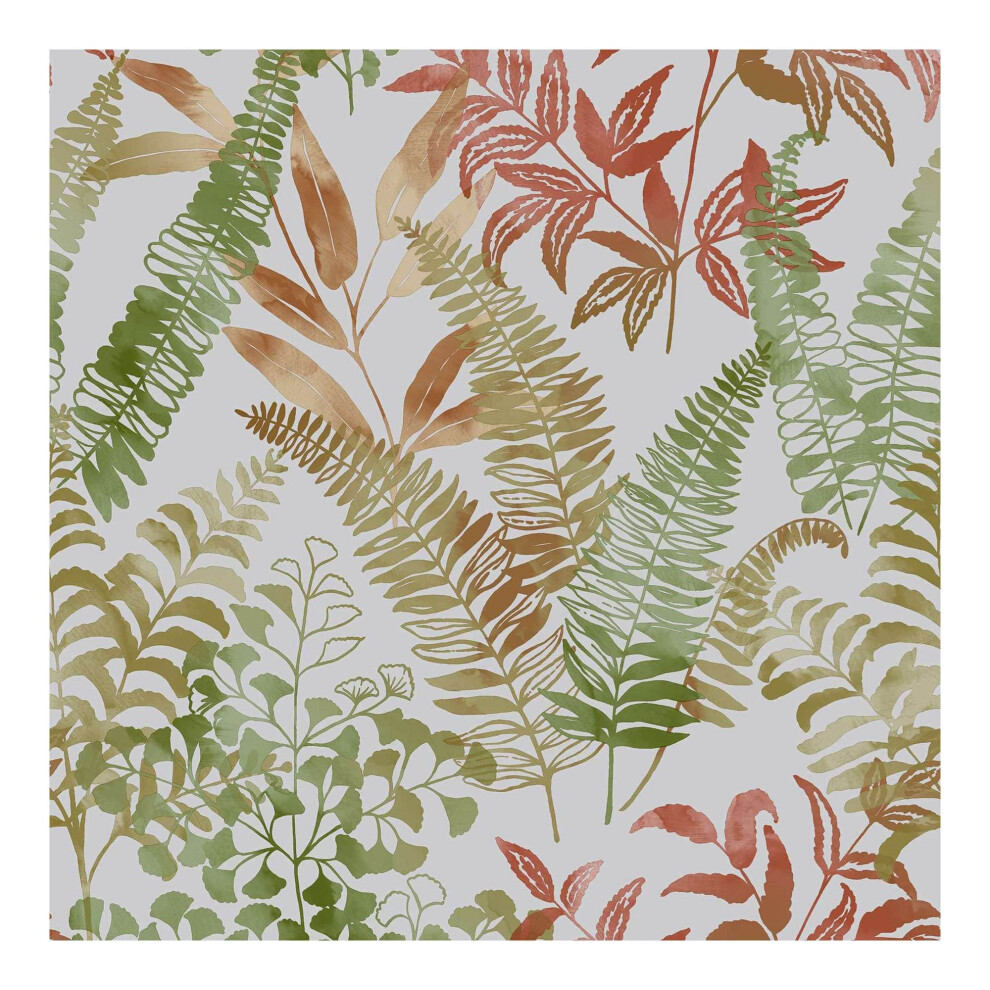 Superfresco Easy Temptation Sunrise Wallpaper Orange/Green