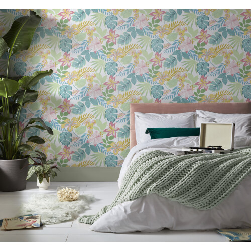 ENVY Envy So Exotic Day Floral Wallpaper