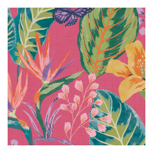 Envy Eden Floral Wallpaper | Hot Pink