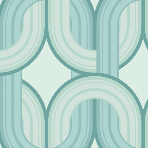 ENVY Envy in the Loop Blue Horizon Geometric Wallpaper 2