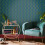 ENVY Envy Making Waves Neon Nights Blue Stripe Wallpaper 5