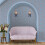 Cath Kidston Rose & Bows Blue Floral Wallpaper 4