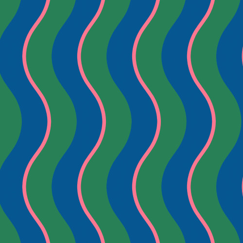 ENVY Envy Making Waves Neon Nights Blue Stripe Wallpaper 2