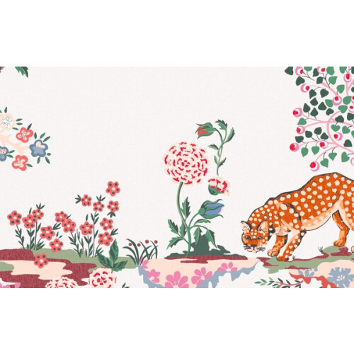 Cath Kidston Painted Kingdom Cream Made to Order Fixed Size Wall Mural 1