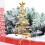 Iron  bell  Christmas tree desktop simulation Christmas tree display Christmas decorations As Shown 5