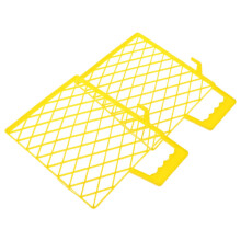 2pcs Plastic Paint Tray Liner and Durable Screen Grid for Easy Cleanup and Consistent Application