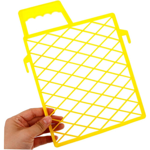 2pcs Plastic Paint Tray Liner and Durable Screen Grid for Easy Cleanup and Consistent Application 2