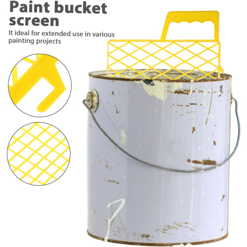 Durable Plastic Paint Tray Grid for Even Paint Distribution and Smooth Coverage, Versatile for DIY 1