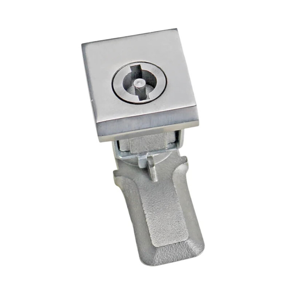 Industrial Cabinet Lock With S Core Security, Durable Zinc Alloy, Square Profile For Equipment Doors 9169991233383