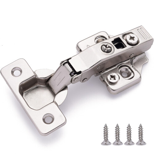 Full Overlay Soft Close Cabinet Hinges 105 Frameless Concealed Kitchen Door Hinges 20 Pcs