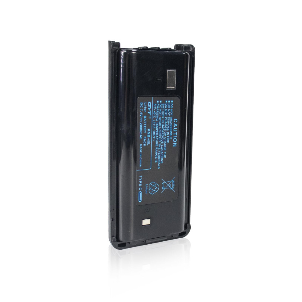 Knb45l 7.4V 2000Mah Rechargeable Twoway Radio Battery With Typec Charging For Kenwood Tk2200 Series 9169991233420