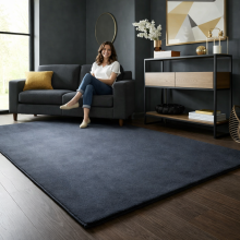 (200 x 290 cm (6ft 6in x 9ft 5in)- Extra Large Rugs Bedroom Living Room Indoor Outdoor Rug, Grey) Modern Living Room Rugs Fluffy Shaggy Bedroom Carpet Runner Indoor Outdoor Rug Floor Mats