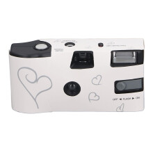 Vintage 35mm Film Camera with BuiltIn Flash, Manual Control, 900mAh Battery and 16 Color Films