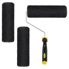 3Pcs 9 Inch Paint Roller Set for Walls and Ceilings with Durable Nylon Covers and Smooth Glide
