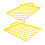 2pcs Durable Plastic Paint Tray Grid Liners and Reusable Paint Strainer for Smooth Application 1