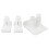 Walker Ski Glides 4 pezzi Adattamento universale Silenzioso 14