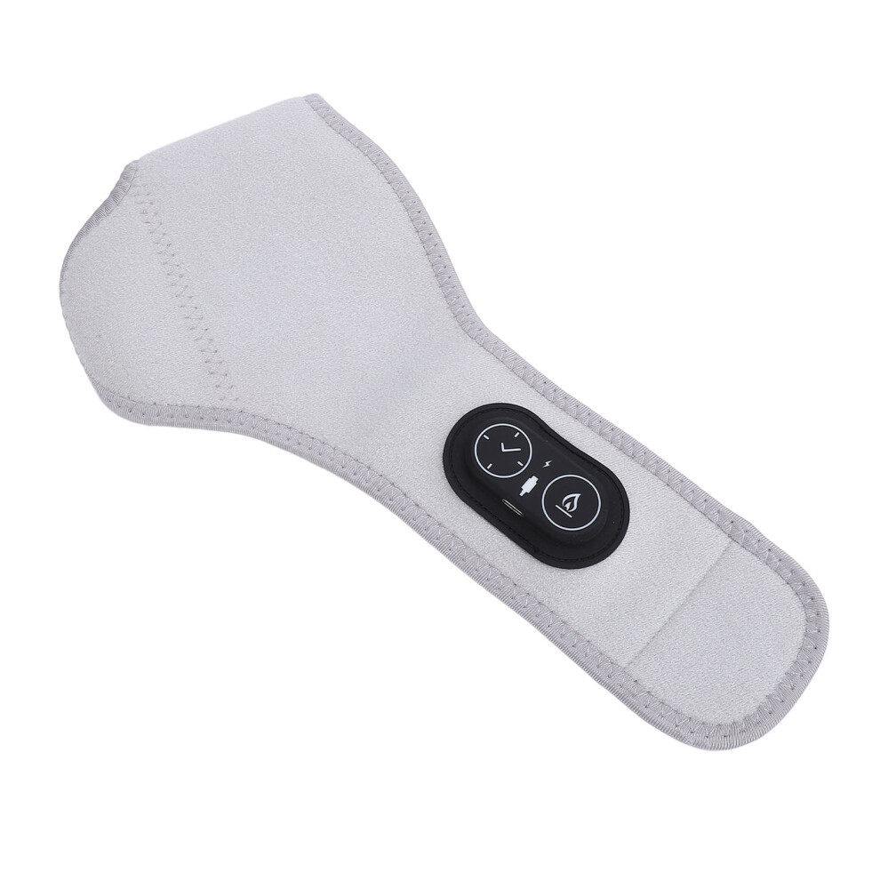 Electric Heated Ankle Wrap with 3 Gears, 30-120 Min Timer, 3000mAh Gray