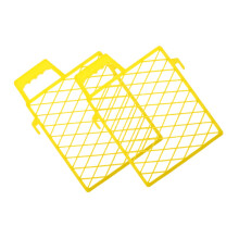 2pcs Durable Plastic Paint Tray Grid and Screen Mesh for Filtering Paint Easy Cleanup for Home and Pro Use